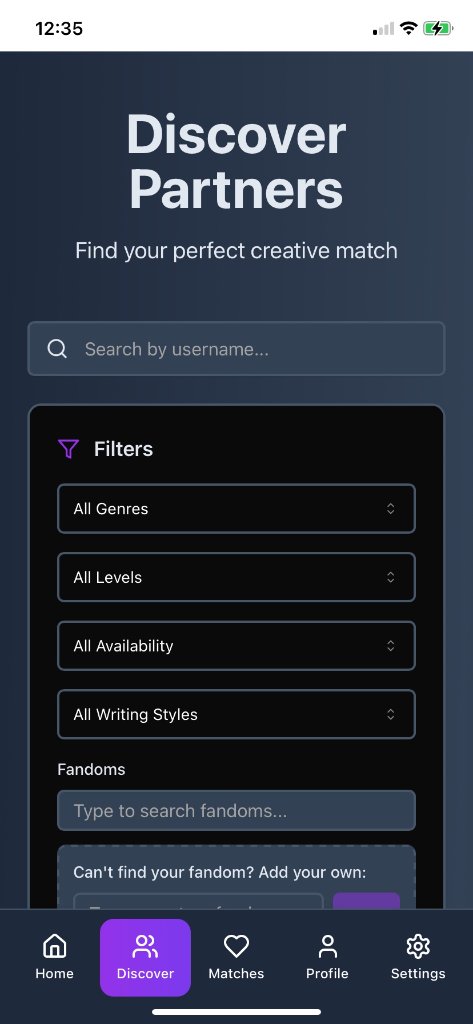 Discover roleplay partners with filters