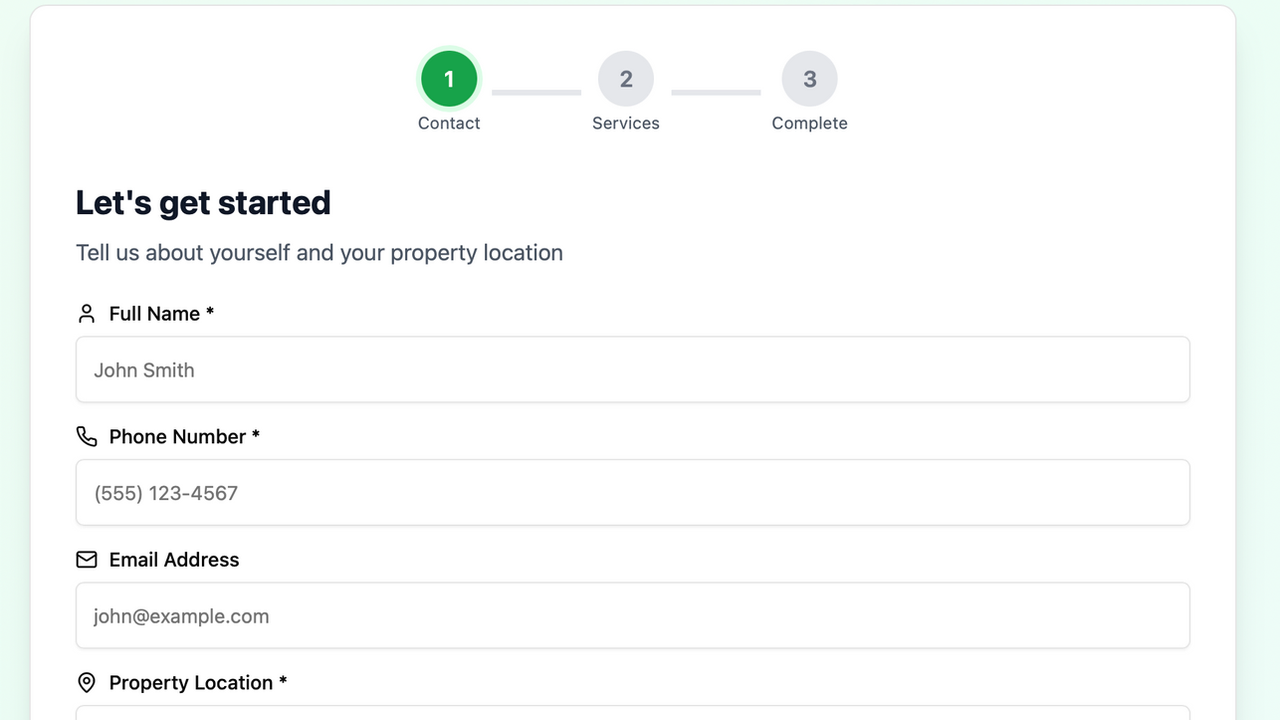 ClearCut Estimates  template preview