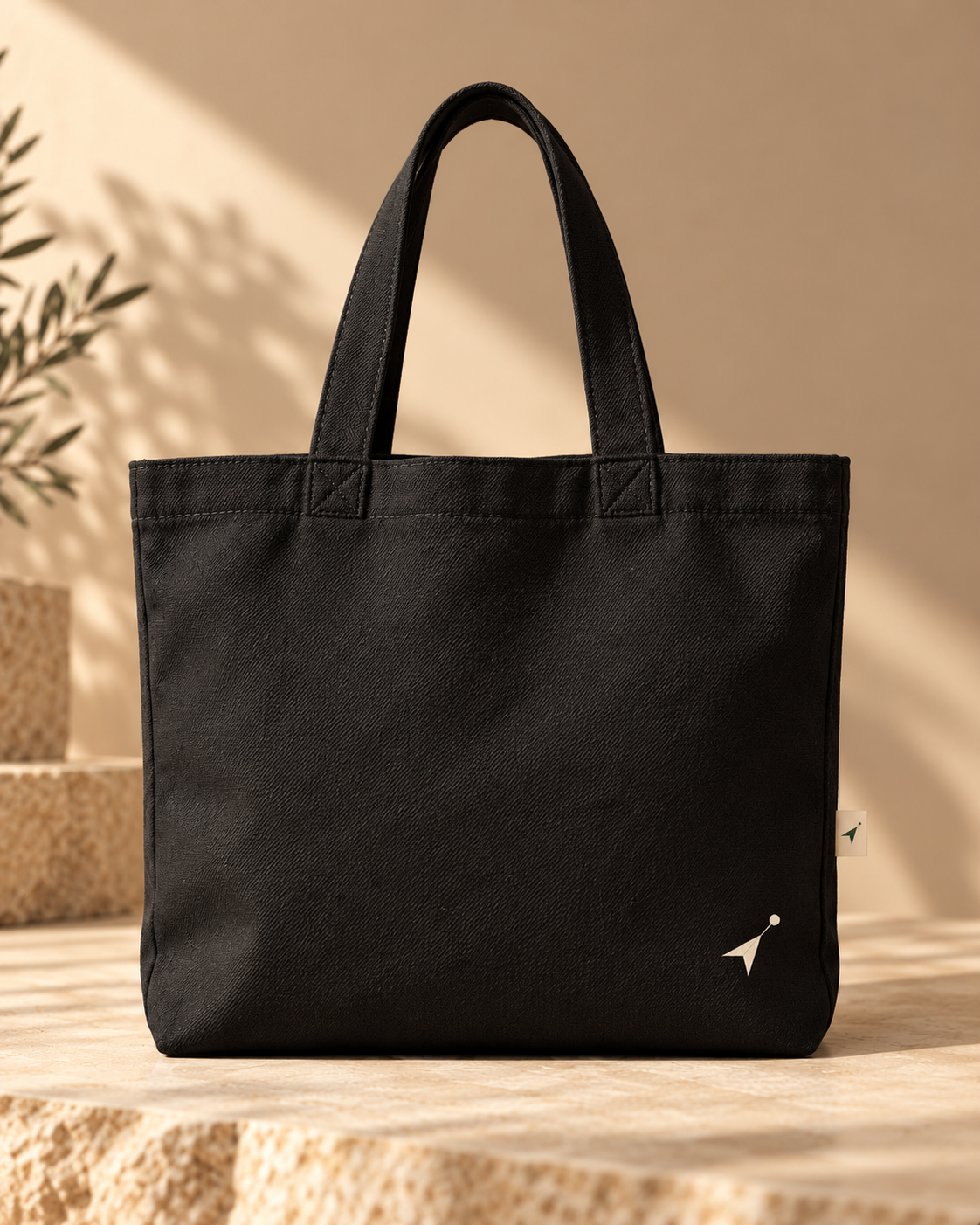 Essential Black Tote