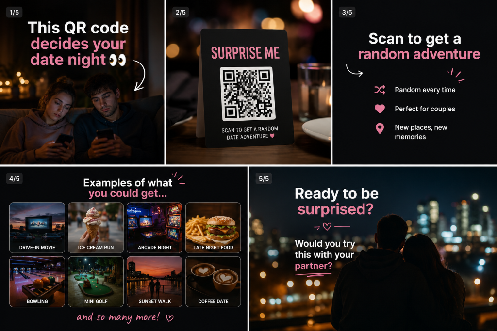QR Code Date Night Feature