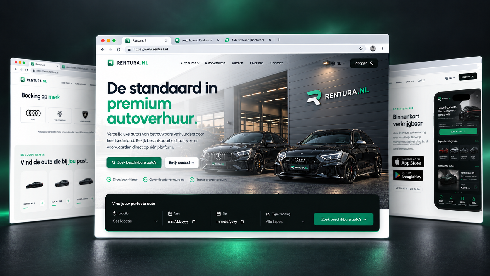 Rentura — Automotive · Digital platform