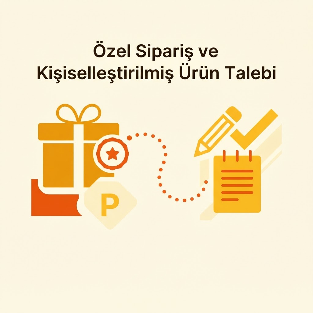 Özel Sipariş ve Kişiselleştirilmiş Ürün Talebi