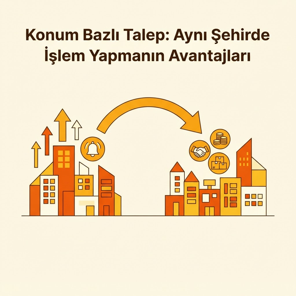 Konum Bazlı Talep: Aynı Şehirde İşlem Yapmanın Avantajları