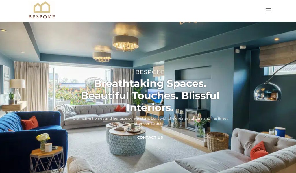 Website design example