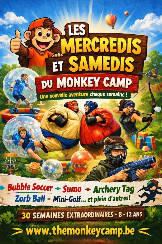 Mercredis et Samedis du Monkey Camp