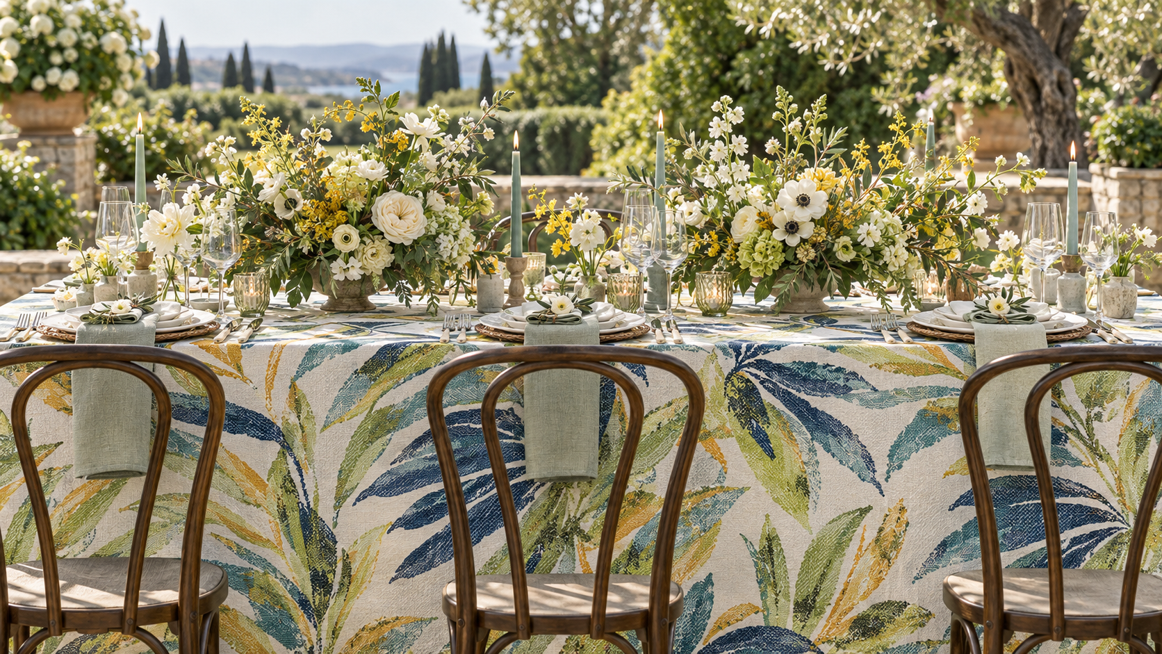 Susan Murray event linen collection