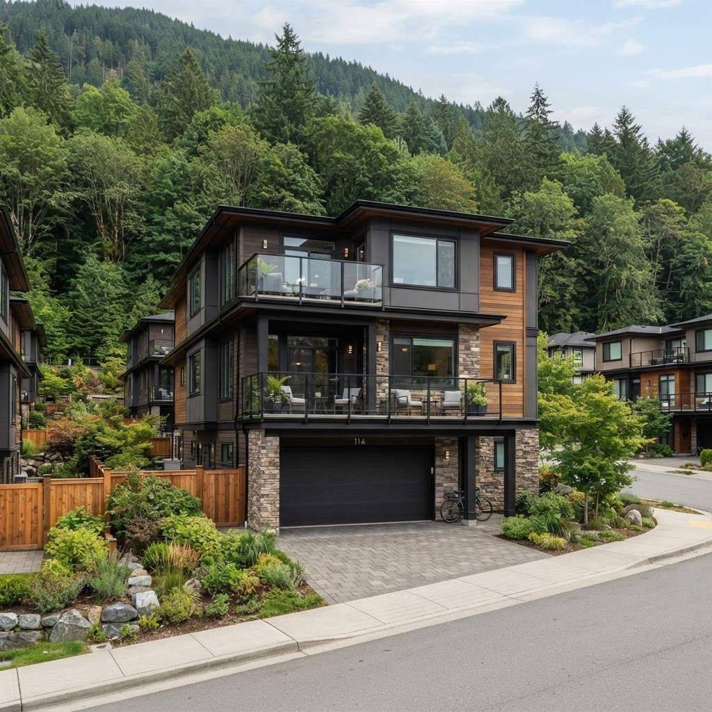 Photographing a Port Moody Townhouse: Three Levels, One Story