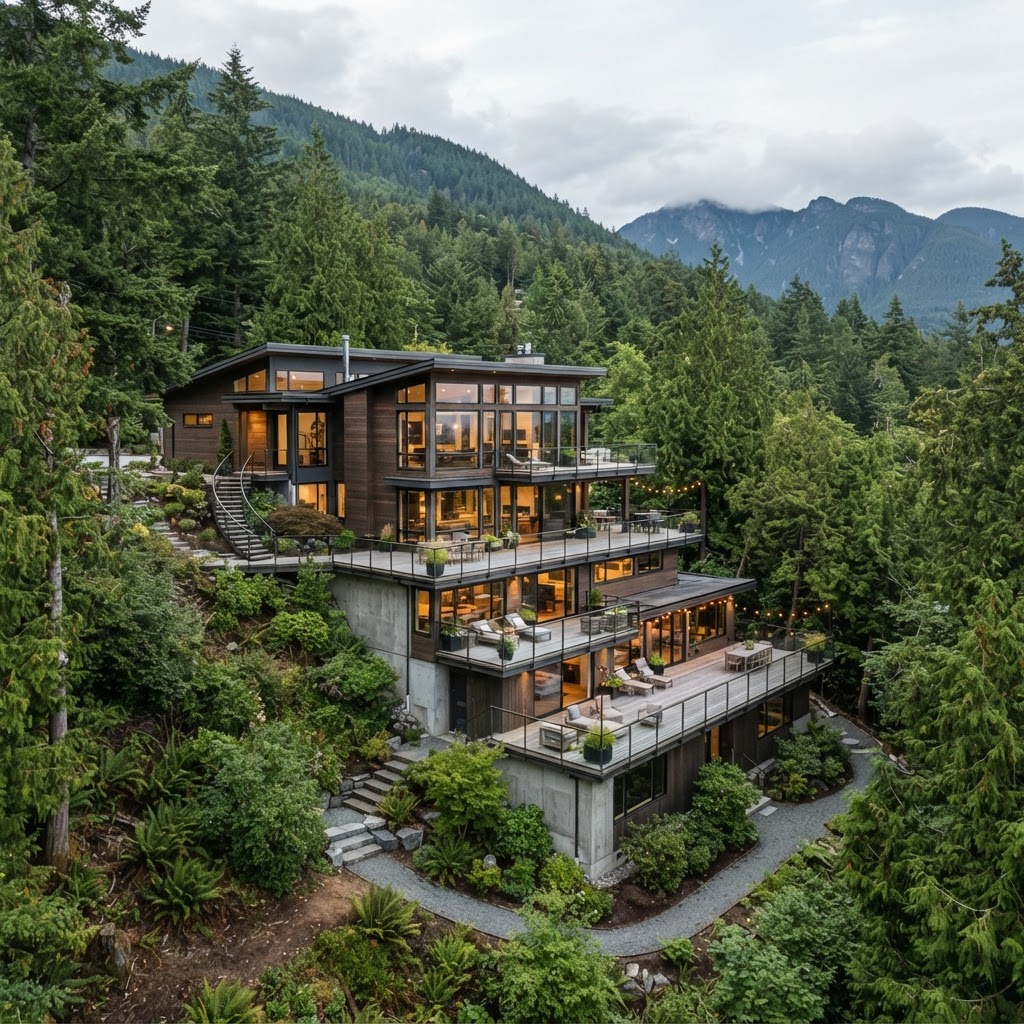 Why a Sloped Lot Means Your North Vancouver Floor Plan Has to Work Harder