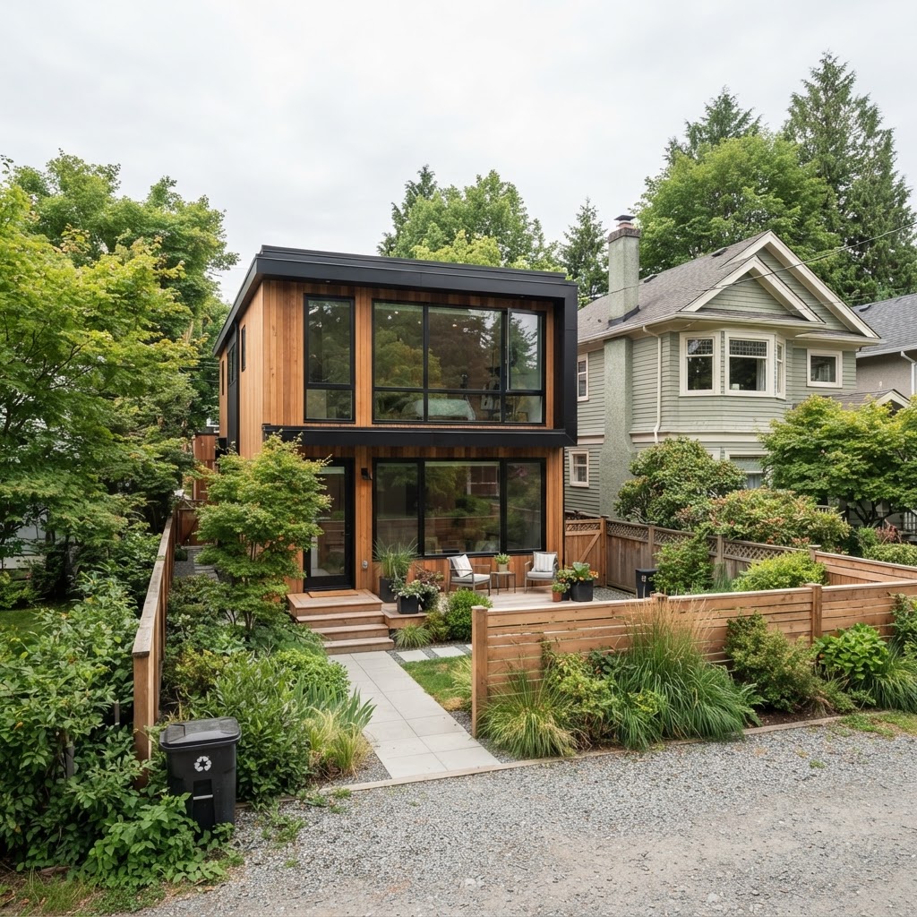 Photographing Kitsilano Laneway Houses: Why Small Footprints Need a Different Approach