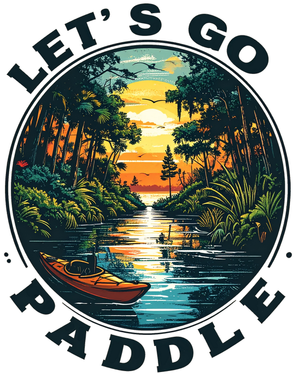 Let's Go Paddle logo