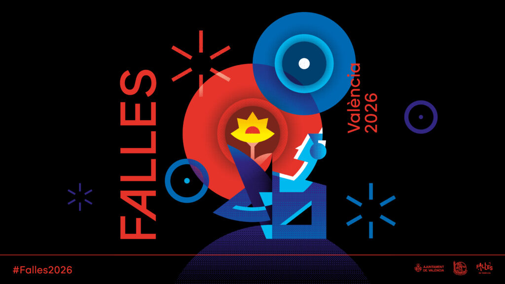Cartel oficial de Falles València 2026