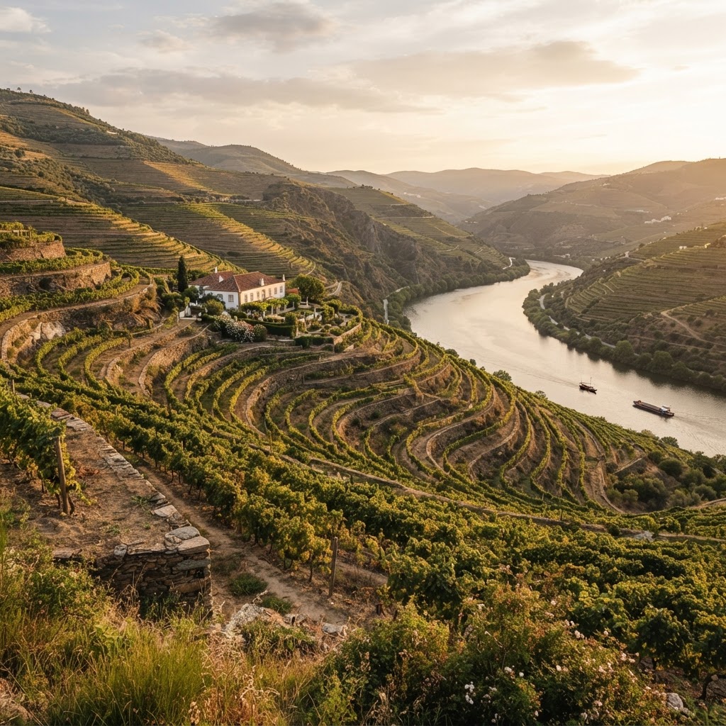 Douro Valley vineyards in autumn — PORTO-TRANSFERS private tours