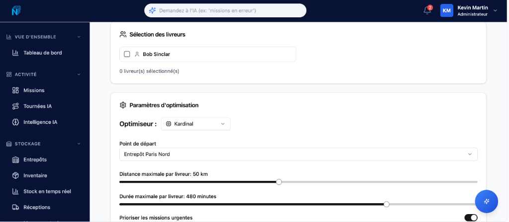 Optimisation Kardinal