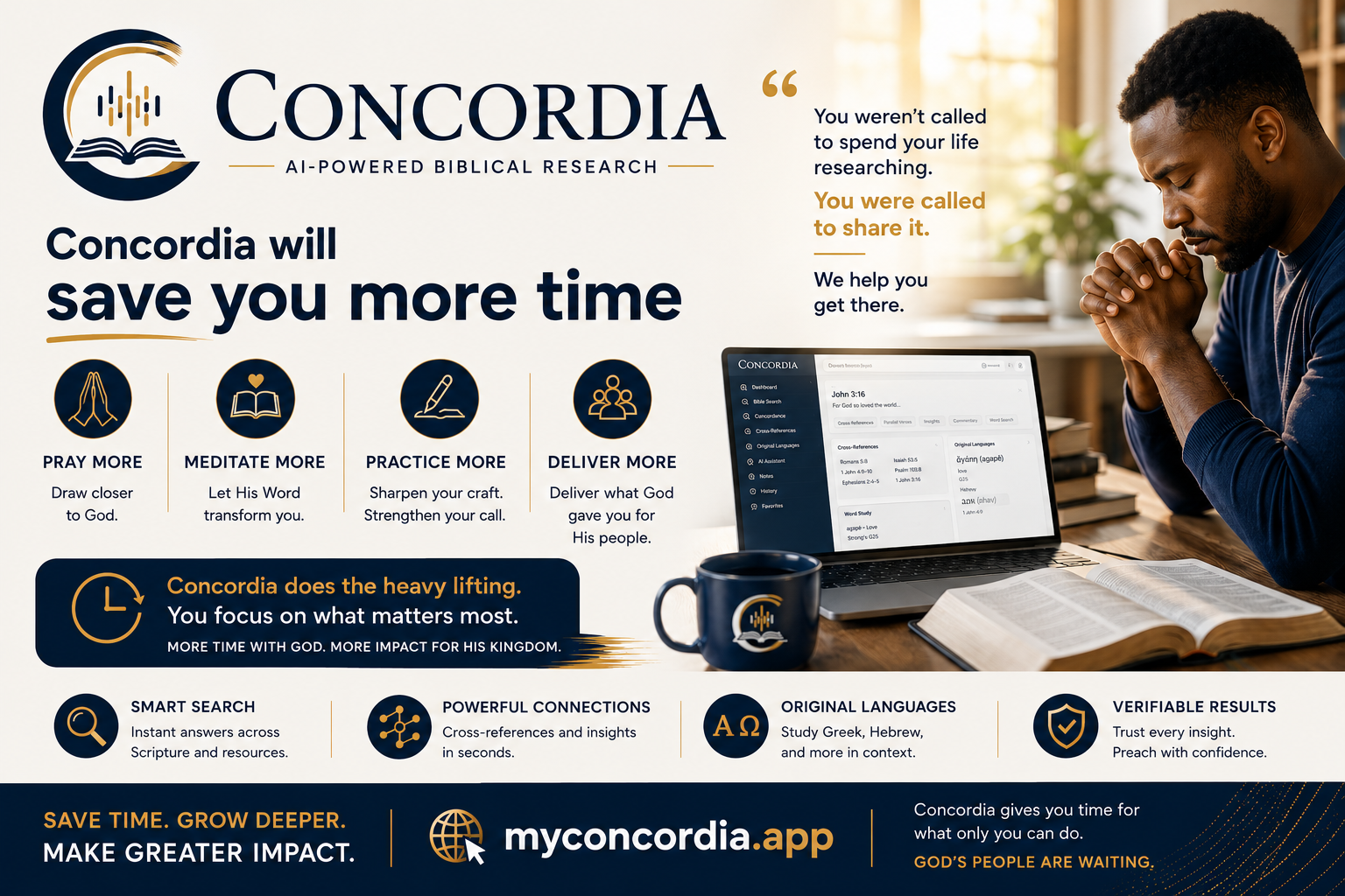 Concordia — Agentic Biblical Intelligence Platform