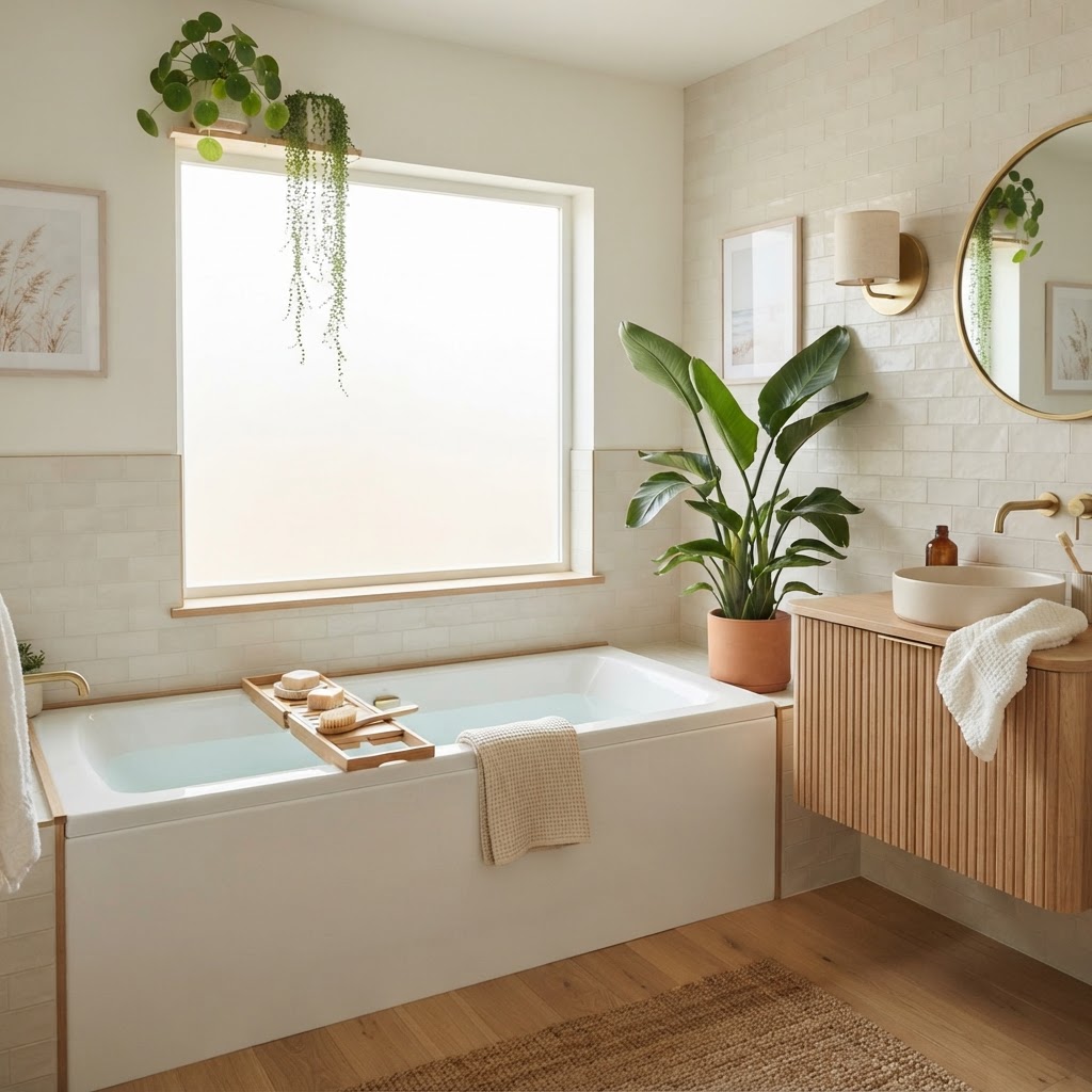 Privacy Solutions: Frosted Bathroom Window Film in Dunedin