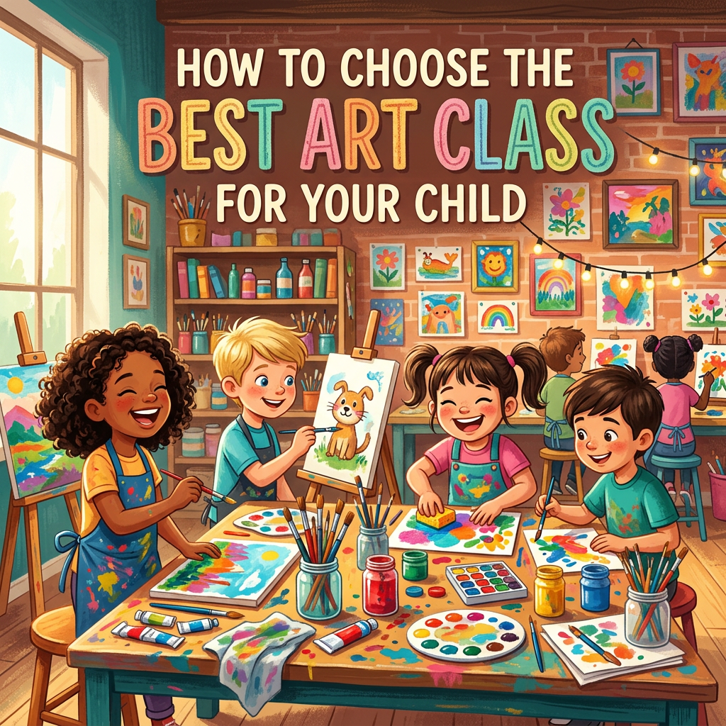How to Choose the Best Art Class for Your Child