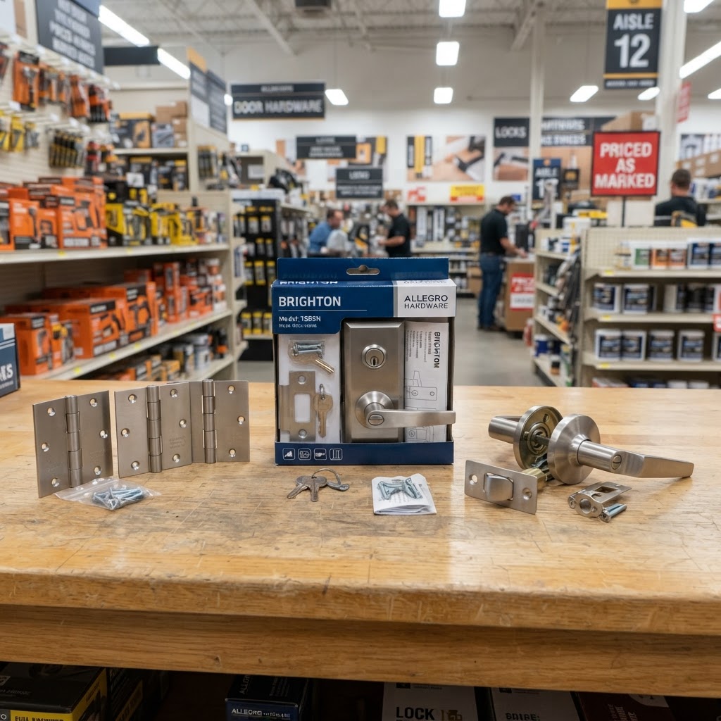 Door hinge set (sample)