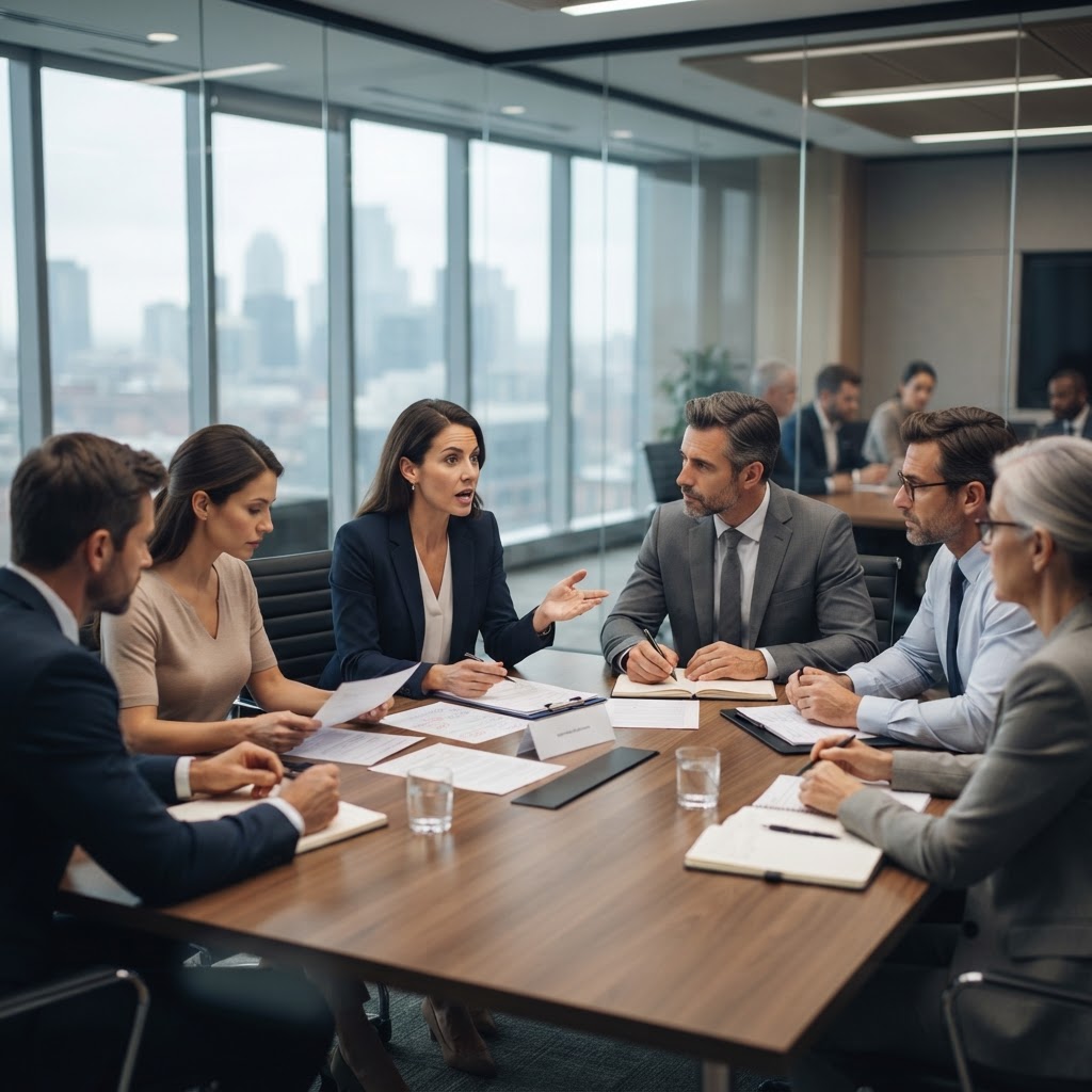 Illustrative corporate negotiation workshop