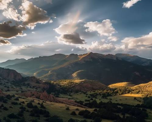 Original photo: This landscape is not a real photograph. RealShield AI found it to be 85.1% AI generated. This is why you cannot believe most pictures anymore.