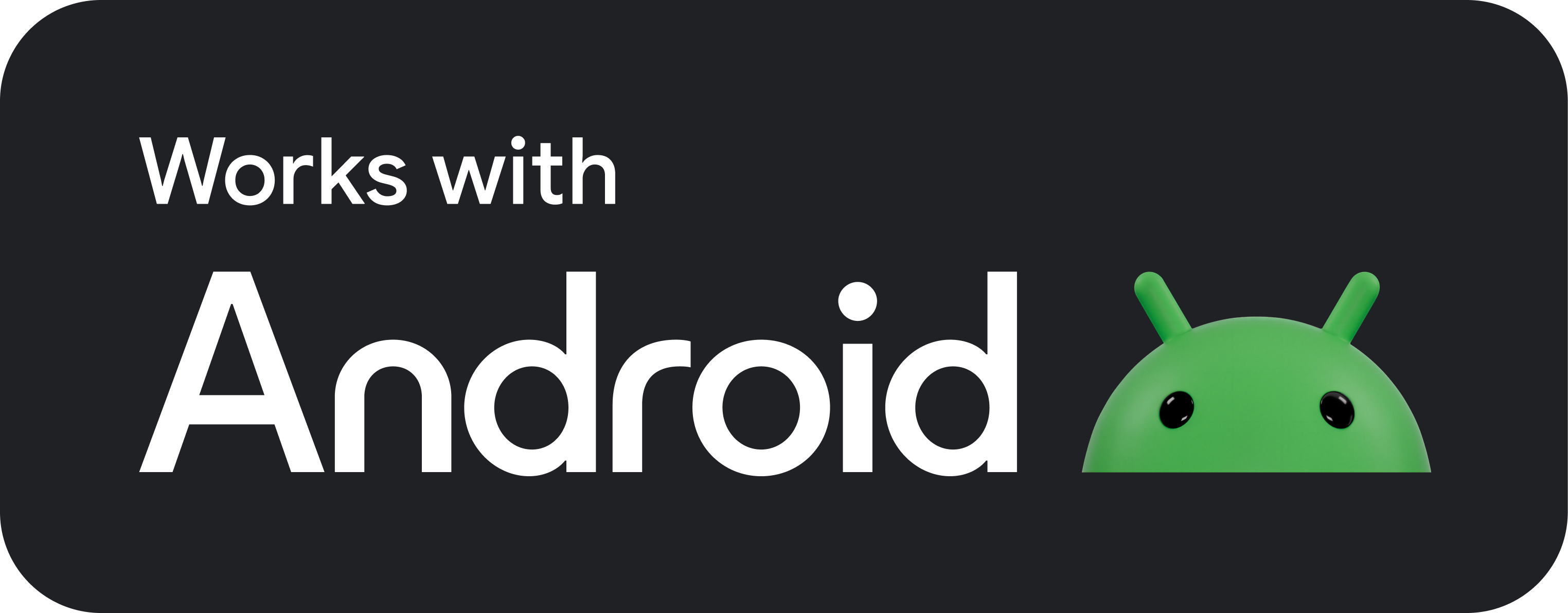 Works with Android