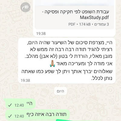 המלצה 11