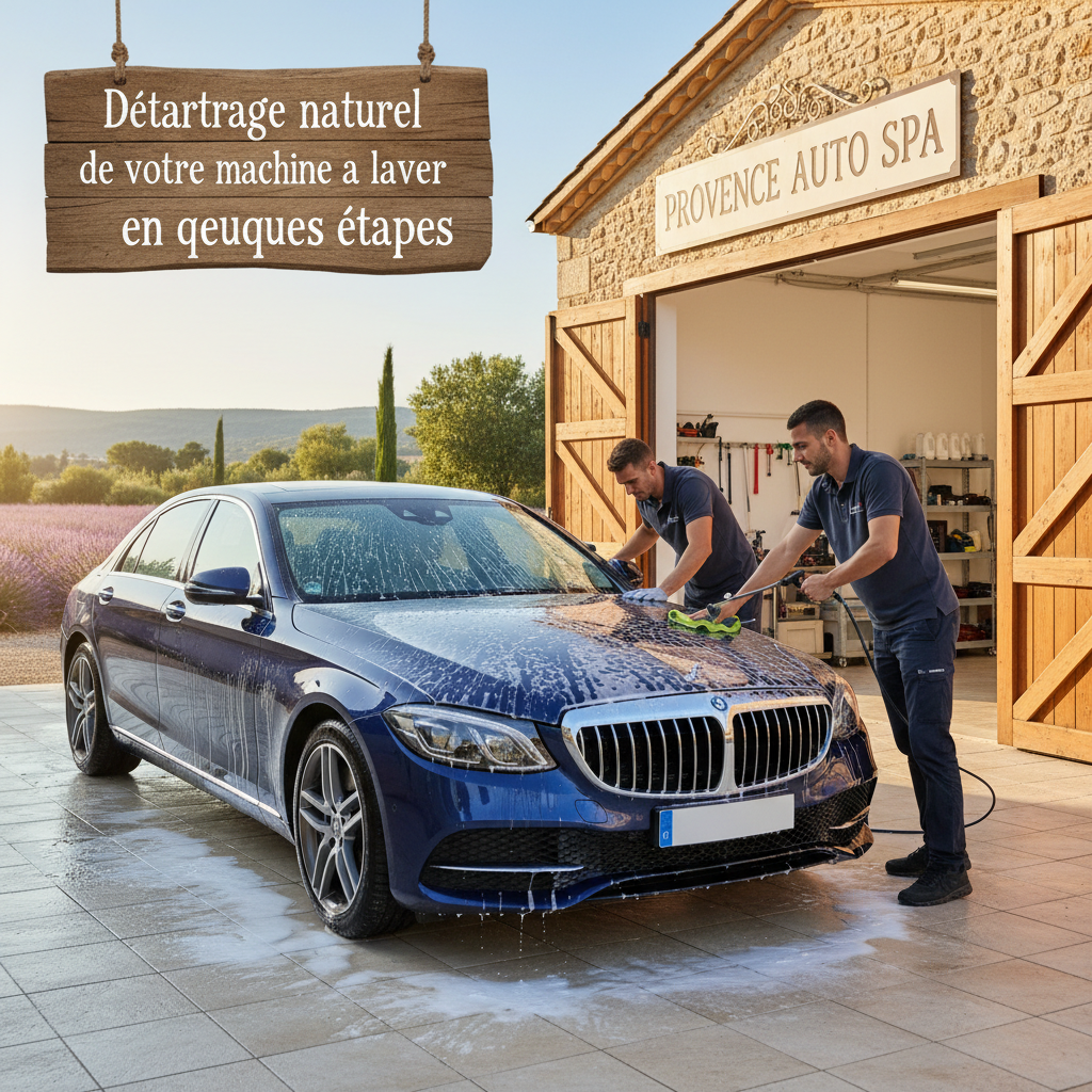 Détartrage naturel de votre machine à laver en quelques étapes