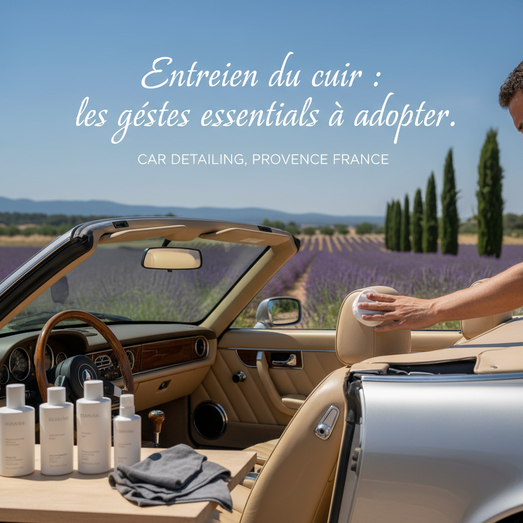 Entretien du cuir : les gestes essentiels à adopter