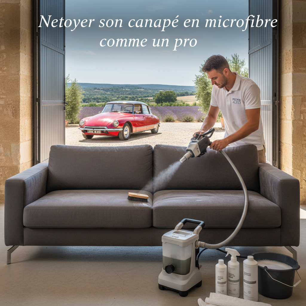 Nettoyer son canapé en microfibre comme un pro