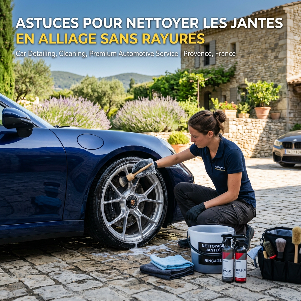 Astuces pour Nettoyer les Jantes en Alliage Sans Rayures