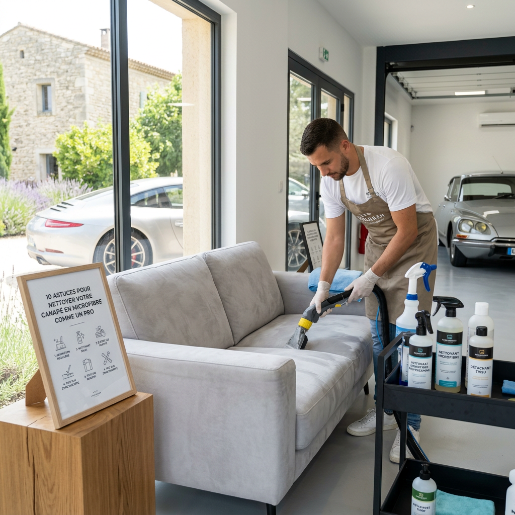 10 Astuces pour Nettoyer Votre Canapé en Microfibre Comme un Pro