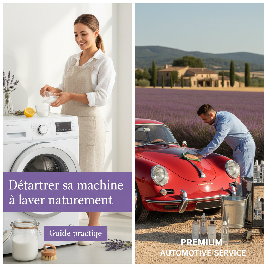 Détartrer sa machine à laver naturellement : Guide pratique