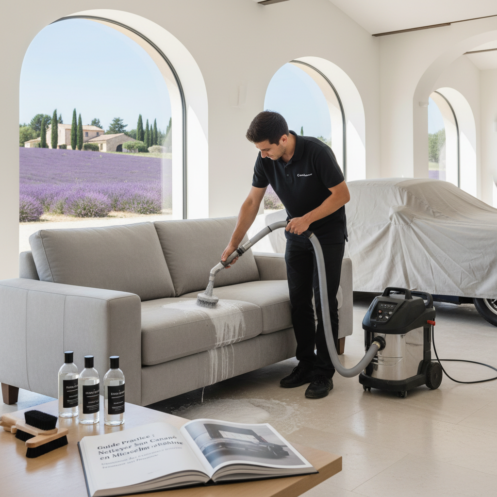 Guide Pratique : Nettoyer Son Canapé en Microfibre