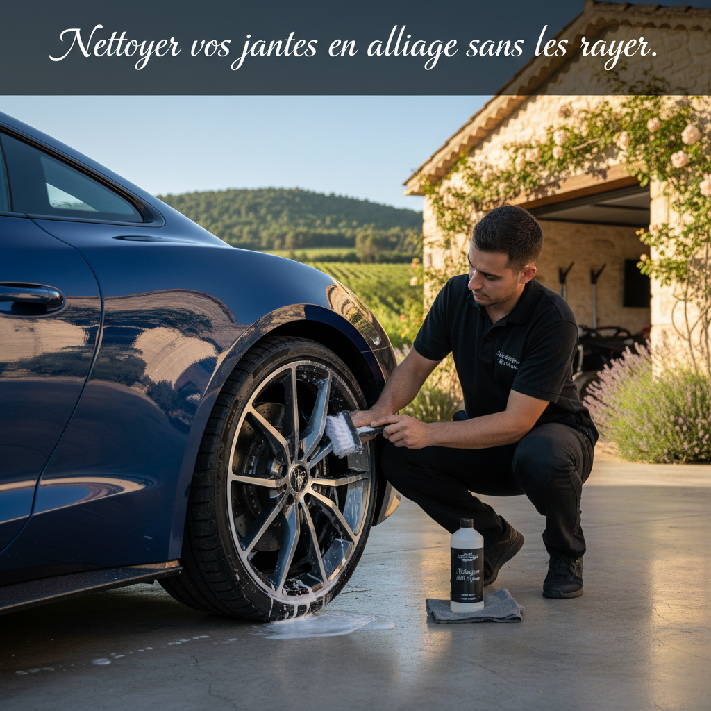 Nettoyer vos jantes en alliage sans les rayer