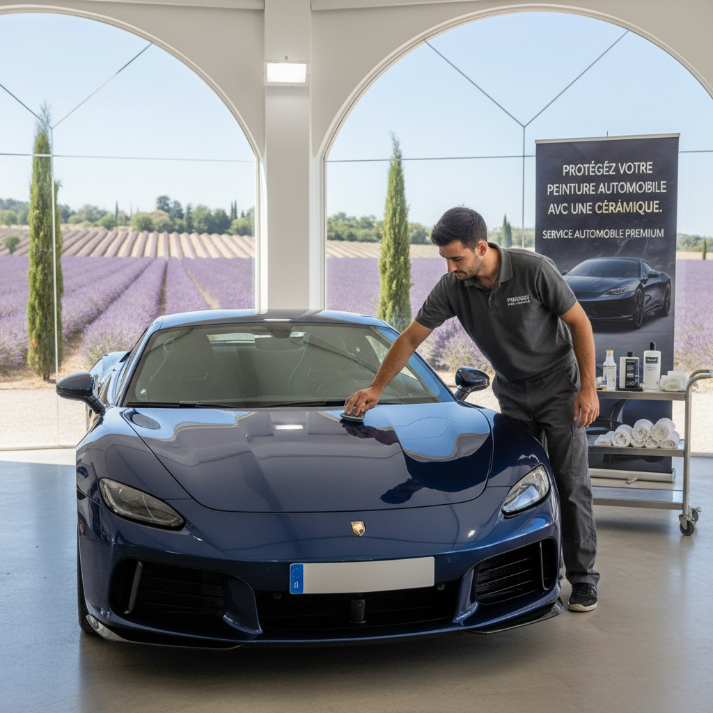 Protégez votre peinture automobile avec une céramique