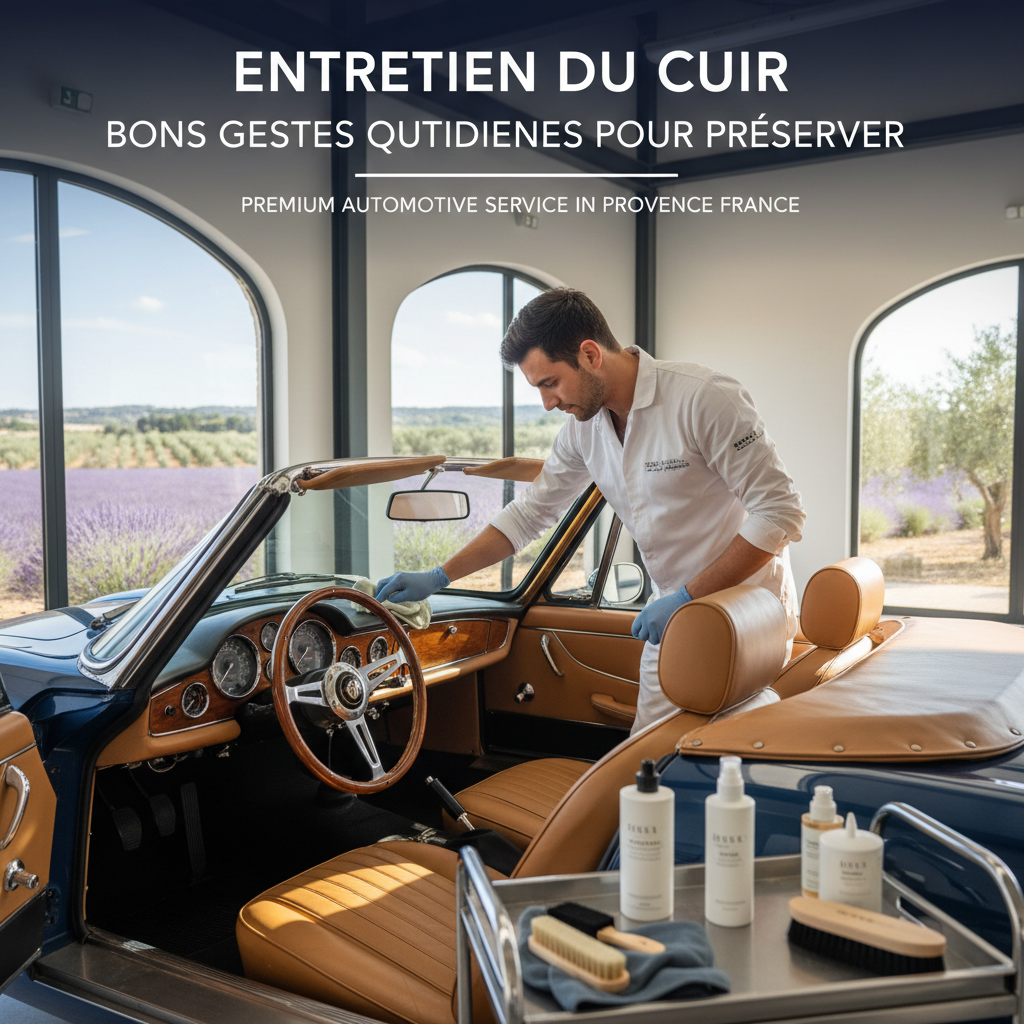 Entretien du cuir : bons gestes quotidiens pour le préserver