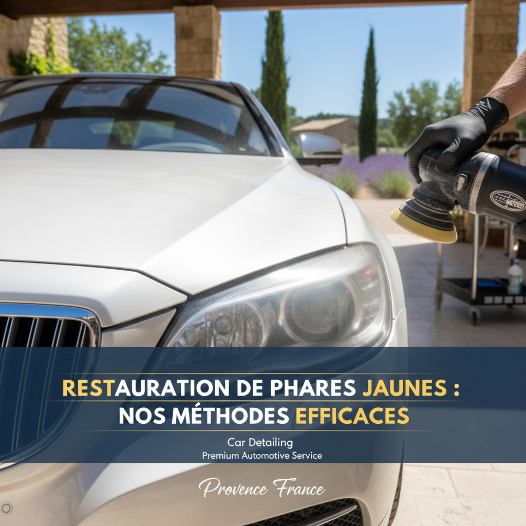 Restauration de phares jaunes : Nos Méthodes Efficaces