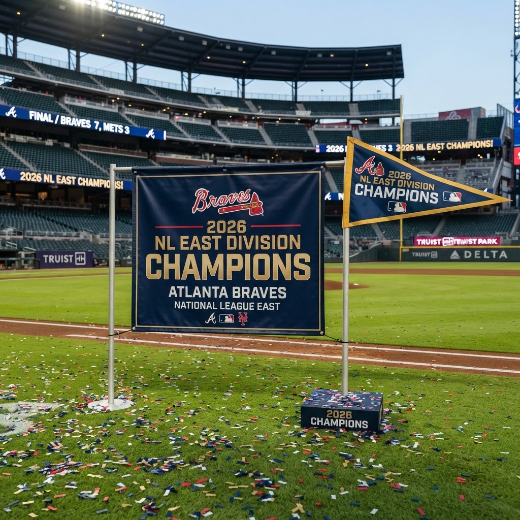 Los Braves son Campeones del Este de la Liga Nacional