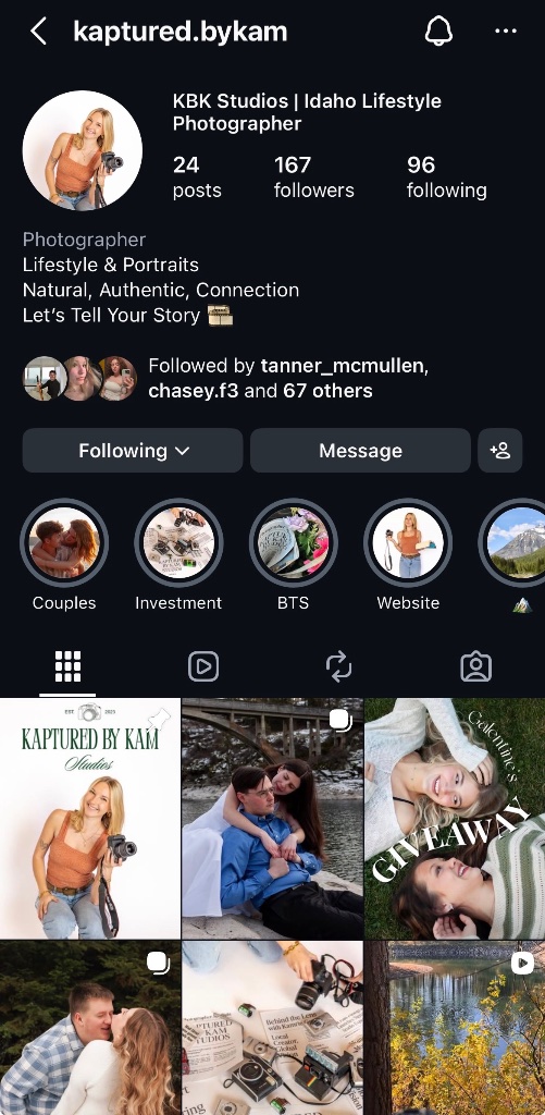 Instagram Feed - @kaptured.bykam