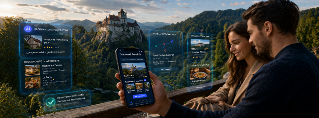 România Promovată - experiență digitală de călătorie în jurul Castelului Bran