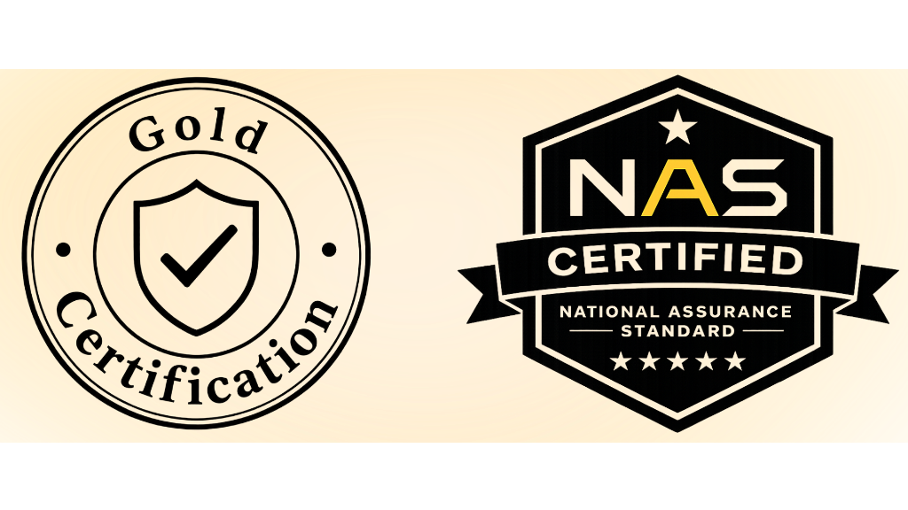 NAS Gold Standard Certified
