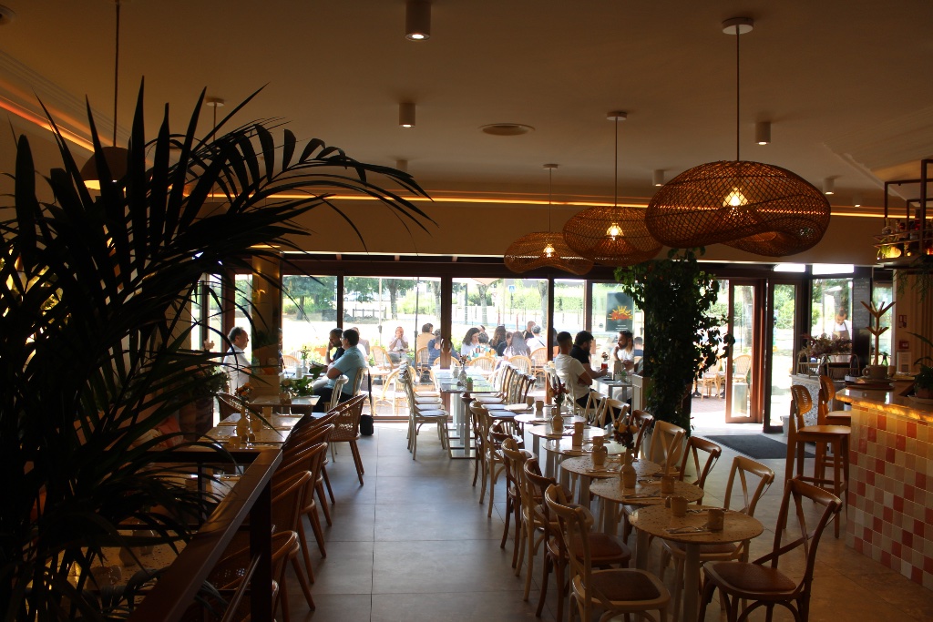 Le bar et la terrasse