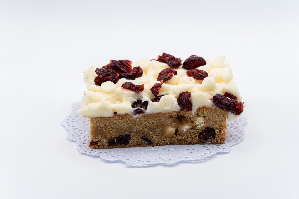 White Chocolate Cranberry Bar