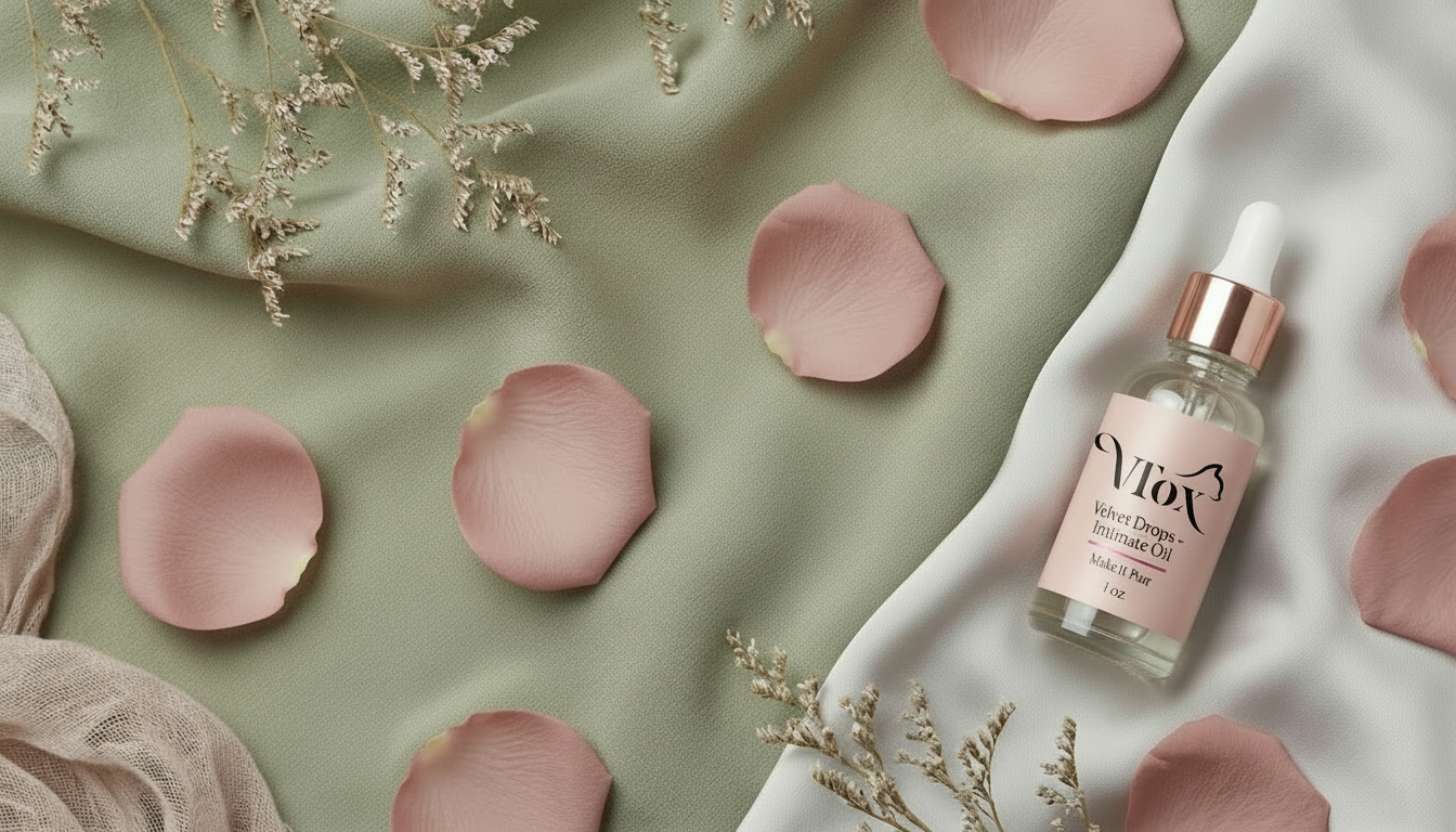 Velvet Drops Intimate Rose Oil