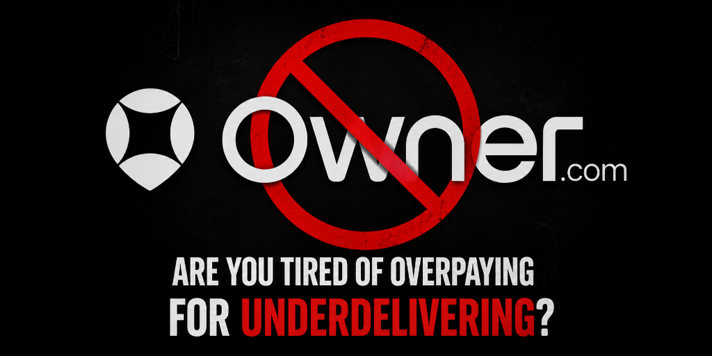Owner.com alternative — are you tired of overpaying for underdelivering?