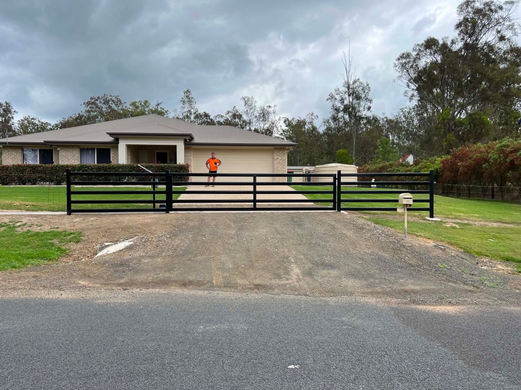 Sliding Gate Rural Property