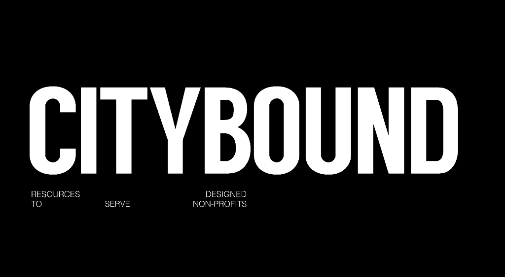 Wordmark — White on Black, tagline