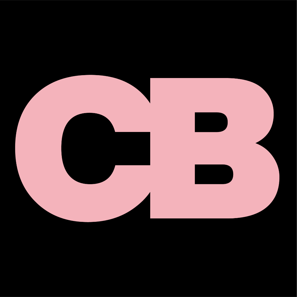 CB — Black bg / Pink