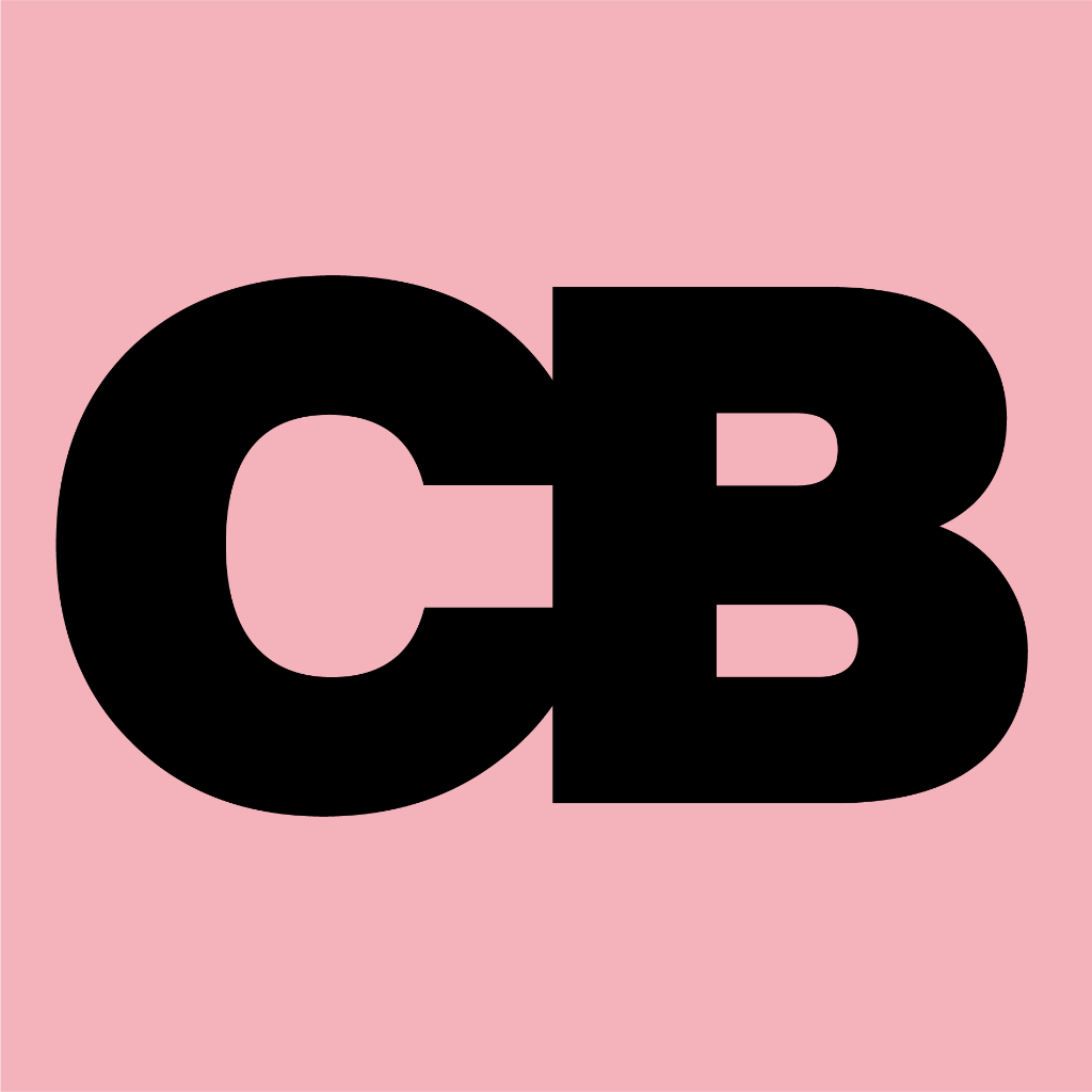 CB — Pink bg / Black