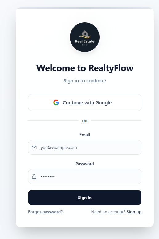 RealtyFlow template preview