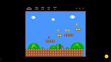 Mario Game template preview